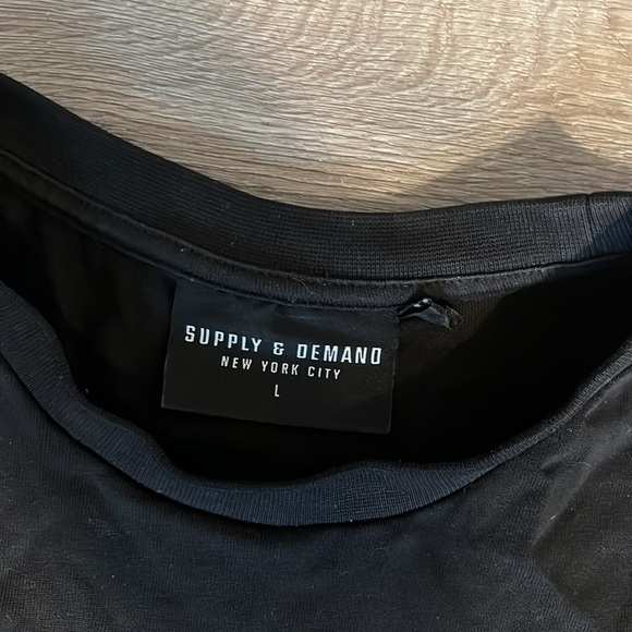 Supply & Demand Faber T-Shirt / Black large - Picture 4 of 4